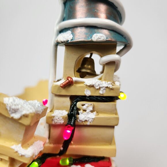 Disney Toon Town Fire Department Light Up Christmas Village Decor Holiday LED - Picture 11 of 16